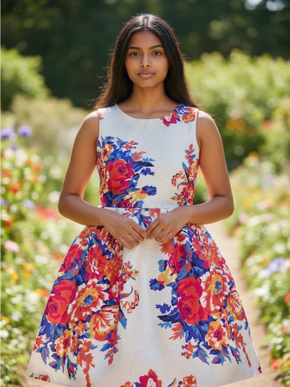 CRFS Floral Dress
